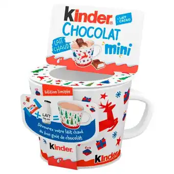 Auchan Mug kinder chocolat mini offre