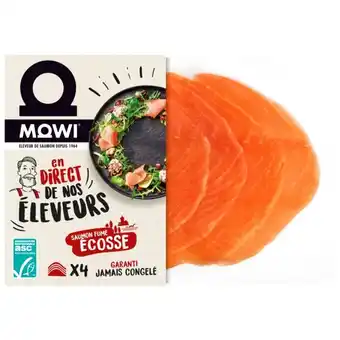 Auchan Saumon fumé d'écosse mowi offre