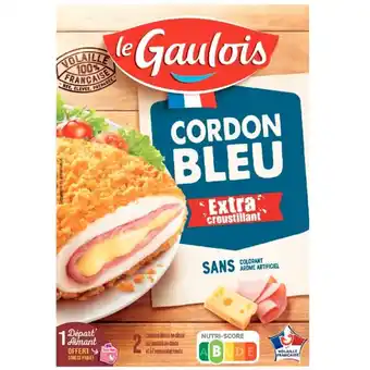 Auchan Cordon bleu extra croustillant le gaulois offre