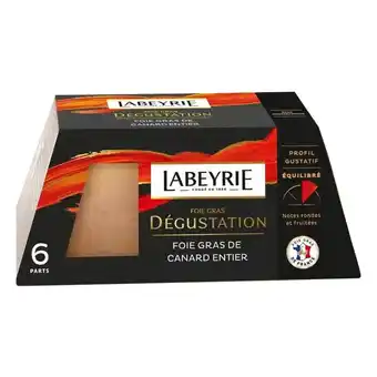 Auchan Foie gras de canard entier degustation labeyrie offre