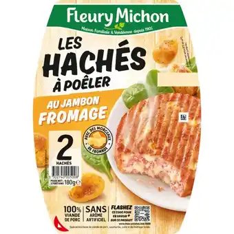 Auchan Le haché jambon fromage fleury michon offre