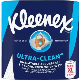 Auchan Essuie tout ultra clean kleenex offre