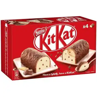 Auchan Bûchettes kitkat surgelées nestlé offre