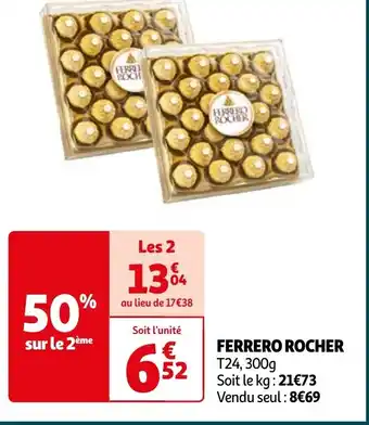Auchan FERRERO ROCHER offre