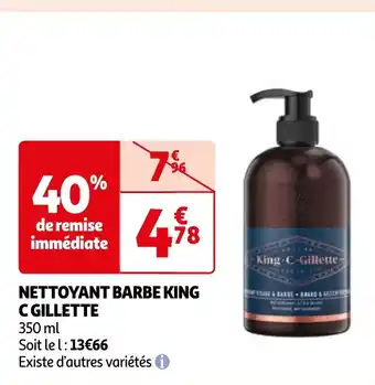 Auchan NETTOYANT BARBE KING offre