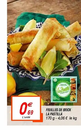 Netto Feuilles de brick la pastilla offre