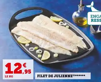Super U FILET DE JULIENNE offre