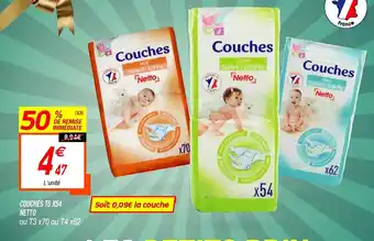 Netto Couches T5 x54 offre