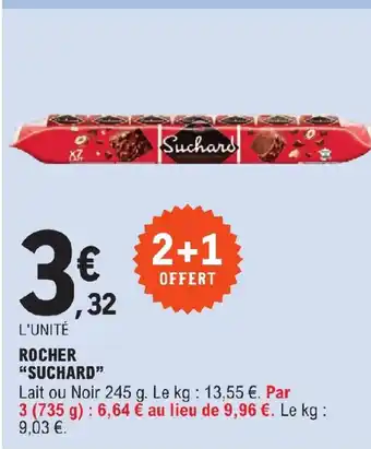 ROCHER "SUCHARD"