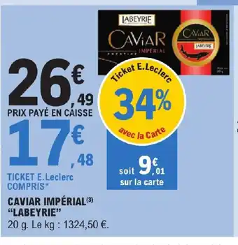 CAVIAR IMPÉRIAL