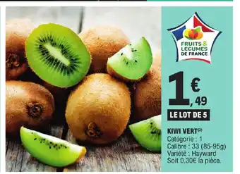 E.Leclerc KIWI VERT offre