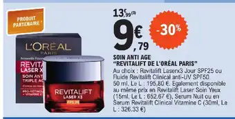 E.Leclerc SOIN ANTI AGE "REVITALIFT DE L'ORÉAL PARIS" offre