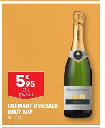 ALDI CRÉMANT D'ALSACE BRUT AOP offre