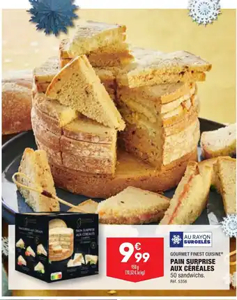 ALDI PAIN SURPRISE AUX CÉRÉALES offre