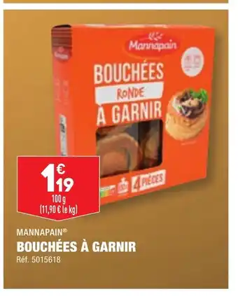 ALDI BOUCHÉES À GARNIR offre