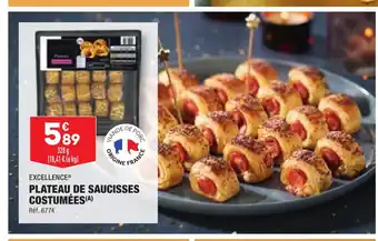 ALDI PLATEAU DE SAUCISSES COSTUMÉES offre
