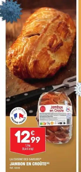 ALDI JAMBON EN CROÛTE(A) offre