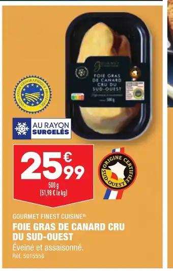 ALDI FOIE GRAS DE CANARD CRU DU SUD-OUEST offre