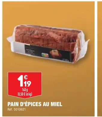 ALDI PAIN D'ÉPICES AU MIEL offre