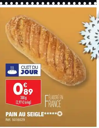 ALDI PAIN AU SEIGLE offre
