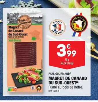 ALDI MAGRET DE CANARD DU SUD-QUEST offre