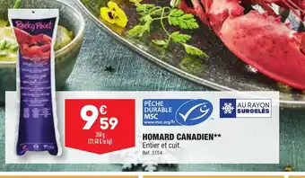ALDI HOMARD CANADIEN offre