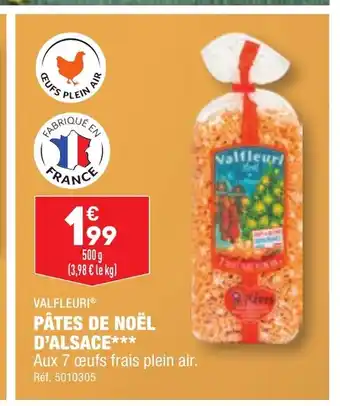 ALDI PÂTES DE NOËL D'ALSACE*** offre