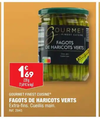 ALDI FAGOTS DE HARICOTS VERTS offre