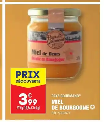 ALDI MIEL DE BOURGOGNE offre