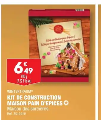 ALDI WINTERTRAUM® KIT DE CONSTRUCTION MAISON PAIN D'EPICES offre