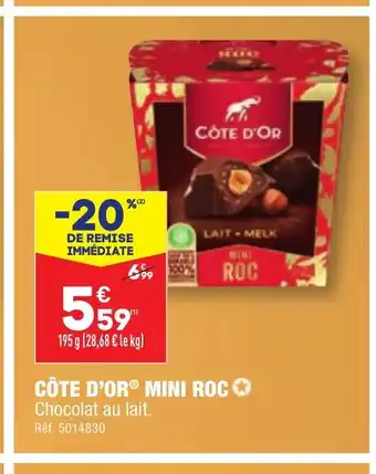 CĂTE D'ORÂź MINI ROC
