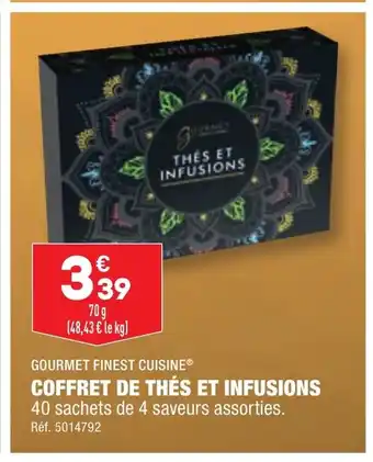 COFFRET DE THÉS ET INFUSIONS