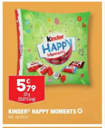 ALDI KINDERⓇ HAPPY MOMENTS offre