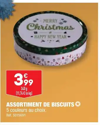 ALDI ASSORTIMENT DE BISCUITS offre