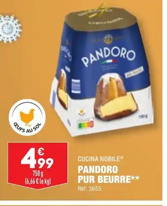 ALDI PANDORO PUR BEURRE offre
