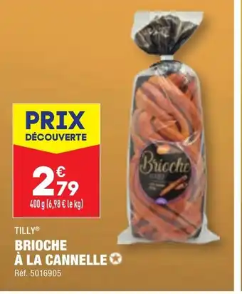BRIOCHE À LA CANNELLE