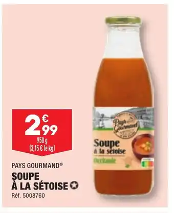 ALDI SOUPE À LA SÉTOISE offre