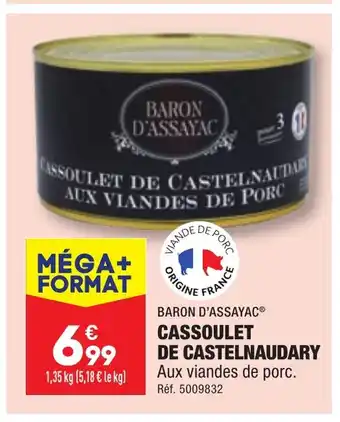 CASSOULET DE CASTELNAUDARY