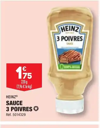 SAUCE 3 POIVRES