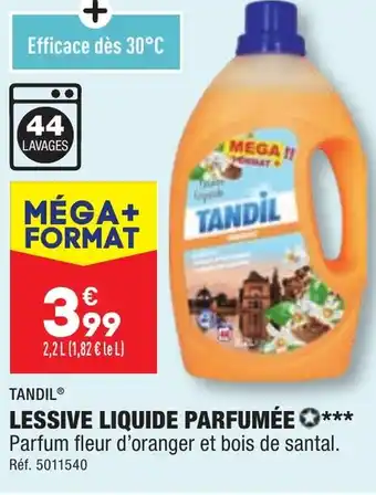 ALDI LESSIVE LIQUIDE PARFUMÉE offre