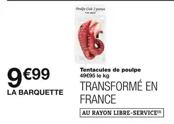 Monoprix Tentacules de poulpe offre