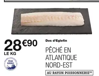 Monoprix Dos d'eglefin offre