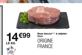 Monoprix Osso bucco à mijoter offre