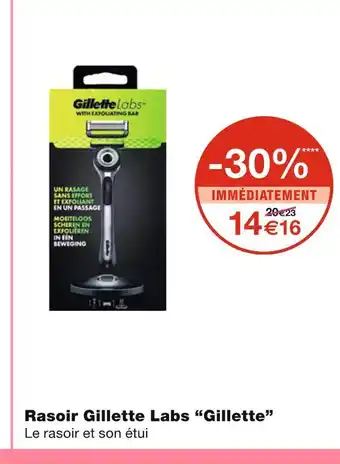 Monoprix Gillette rasoir gillette labs offre