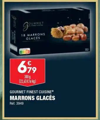 ALDI Gourmet finest cuisine marrons glacés offre