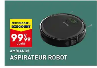 ALDI Ambiano aspirateur robot offre