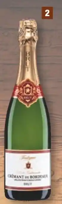 ALDI Fontagnac crémant de bordeaux aoc offre