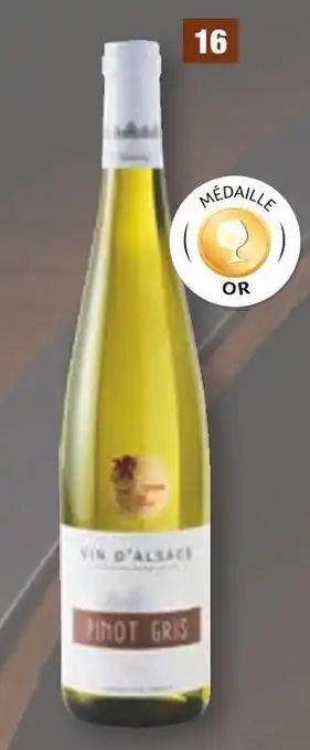 ALDI J. blessing pinot gris alsace aop offre