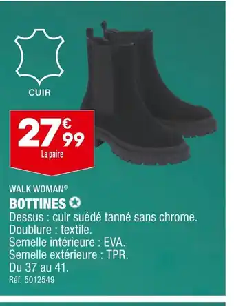 ALDI Walk woman bottines offre