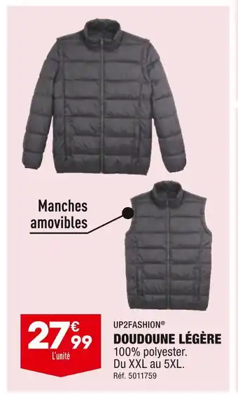 ALDI Up2fashion doudoune légère offre